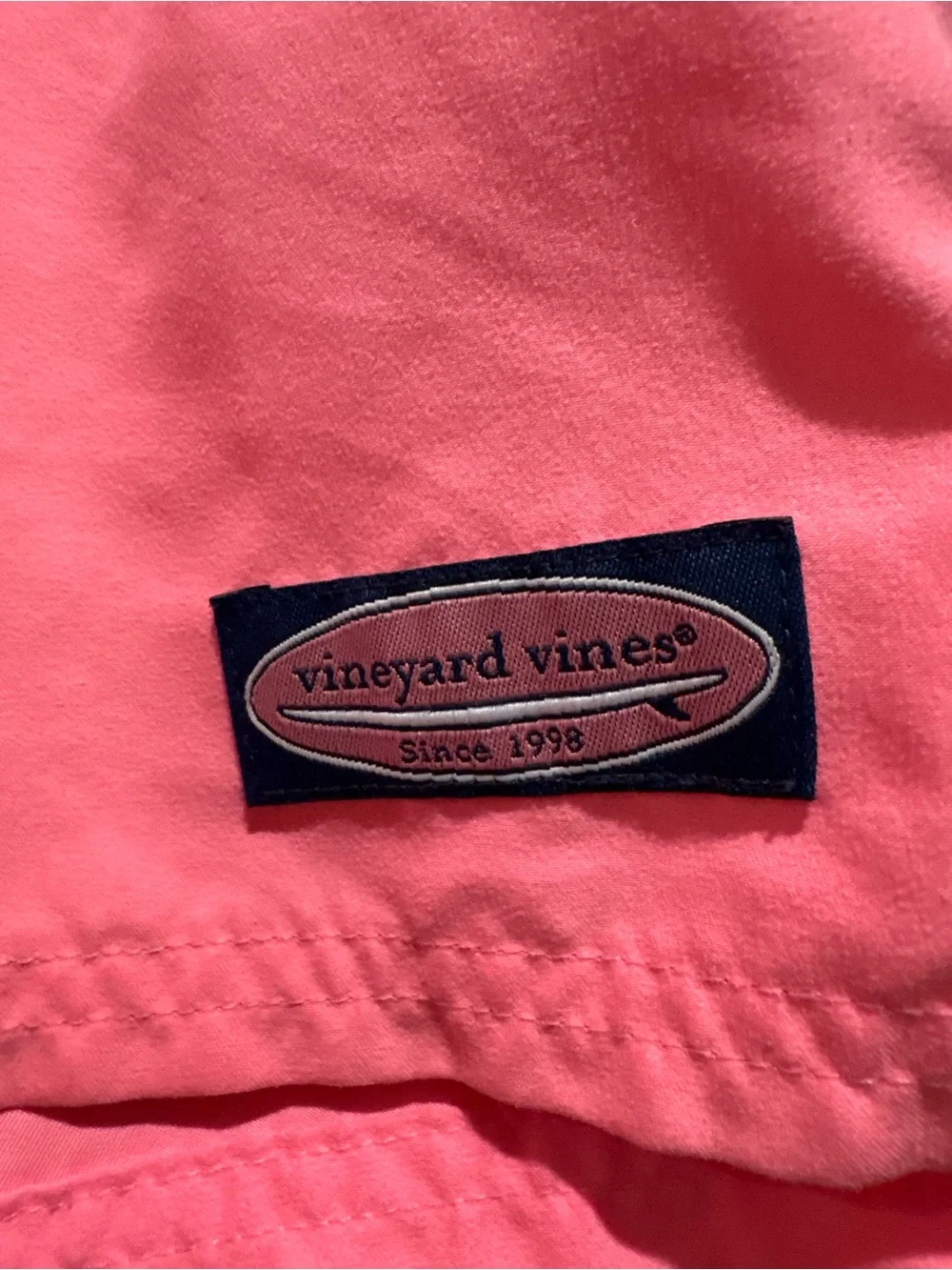 Vineyard Vines Men’s Pink Swim Trunks Board Shorts Size S/P